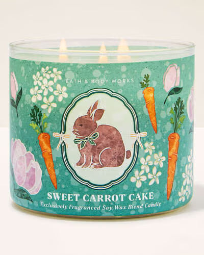 Bath & Body Works - Sweet Carrot Cake 3-Wick Candle