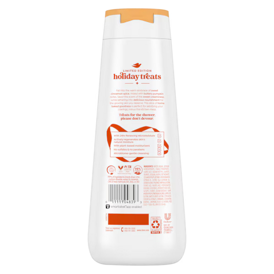 Dove Cinnamon Pumpkin Pie Limited Edition Body Wash- 20 FL OZ