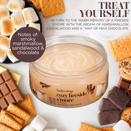 Bodycology Cozy Fireside Exfoliating Scrub 10.5 oz