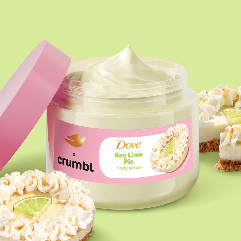 Dove Crumbl Key lime Pie Body Scrub