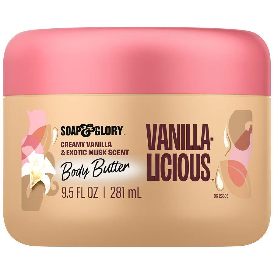 Soap & Glory Cleansing Body Wash & Body Butter Duo - Vanilla-licious