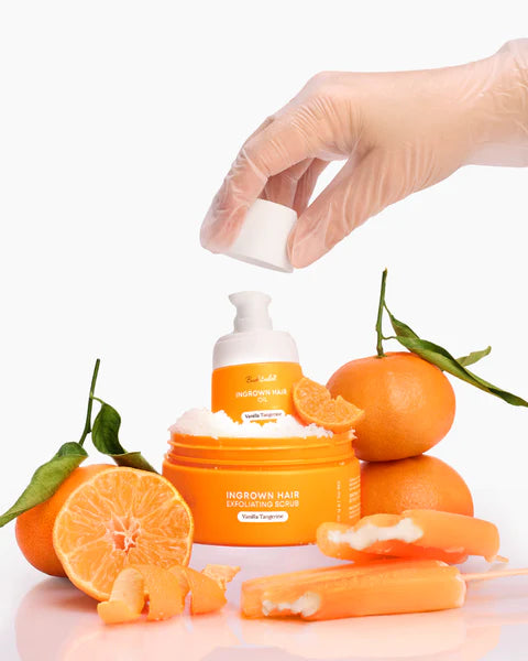 Bushbalm Ingrown Hair Exfoliating Scrub Vanilla Tangerine