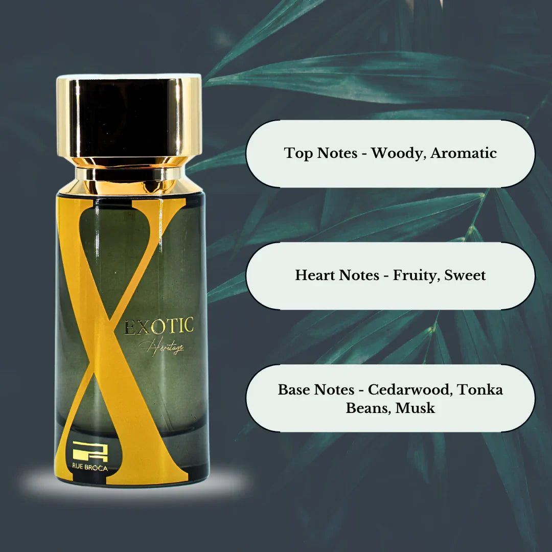 Afnan Rue Broca Exotic Heritage- 3.4 fl oz EDP Spray