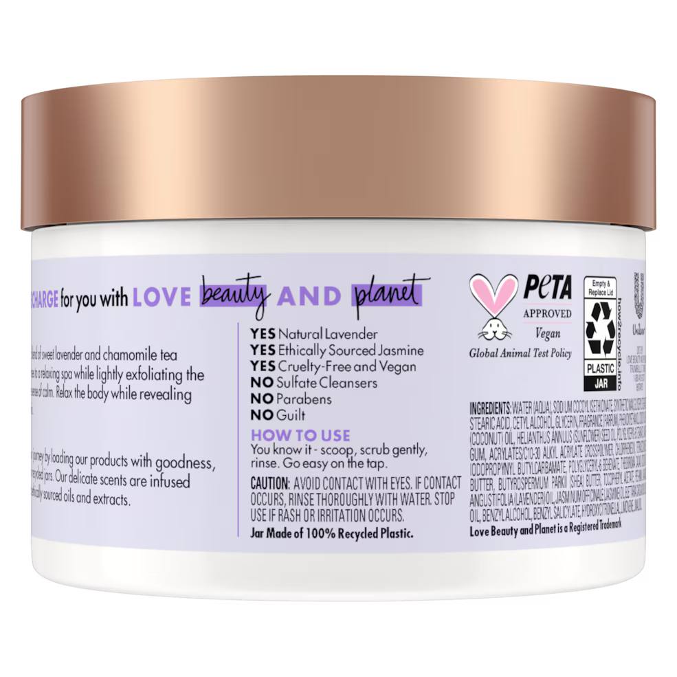 Beloved Lavender & Chamomile Tea Whipped Body Scrub- 10 oz