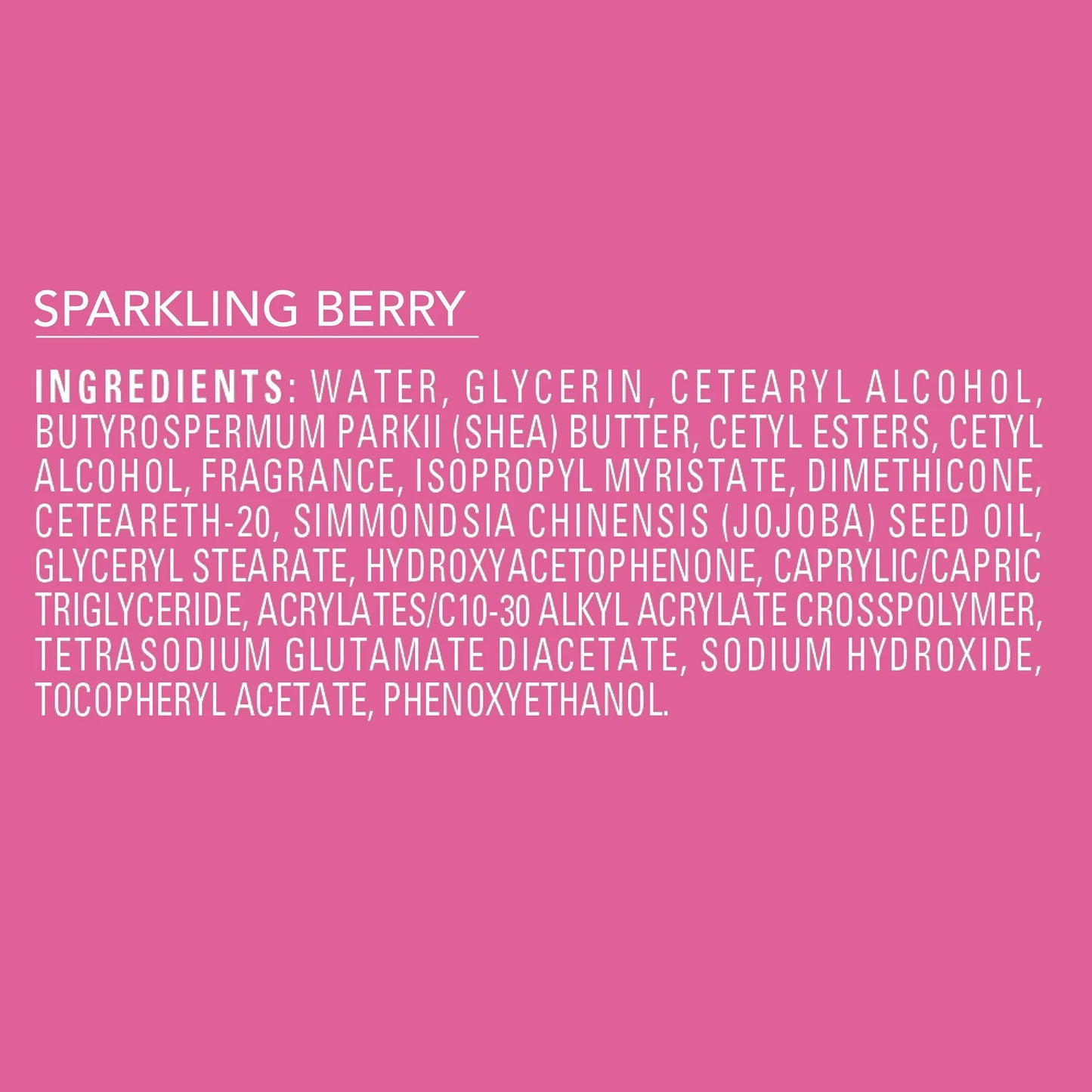 Jergens Shea Fusion Sparkling Berry Scented Body Lotion, Moisturizer for Dry Skin, 14 fl oz