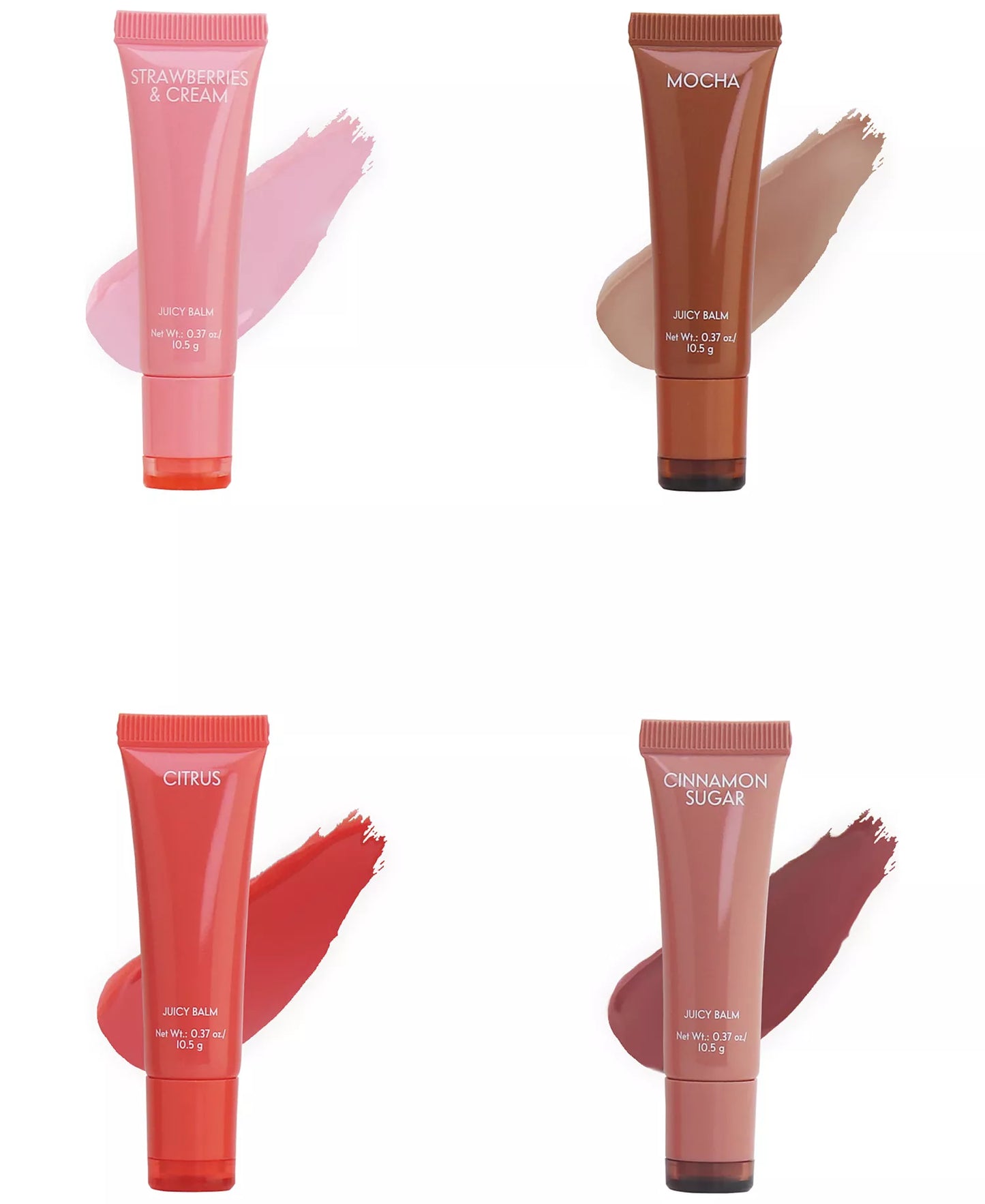 Hydrate & Shine Lip Balm Set - 4PC