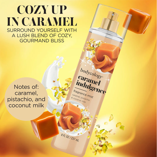 Bodycology Caramel Indulgence Fragrance Mist 8 fl oz