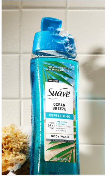 Suave Ocean Breeze Body Wash (Refreshing)