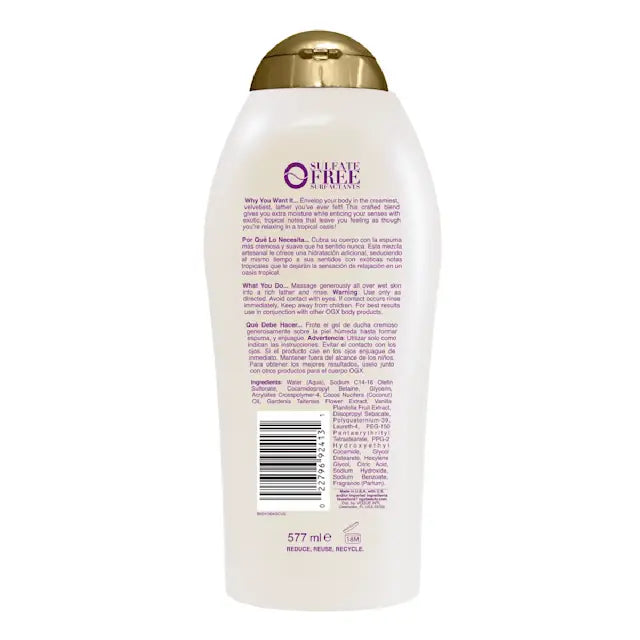 OGX Extra creamy+ Coconut Miracle Oil- 19.50 fl oz Body Wash