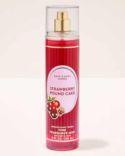 Bath & Body Works - Strawberry Pound Cake Fine Fragrance Mist