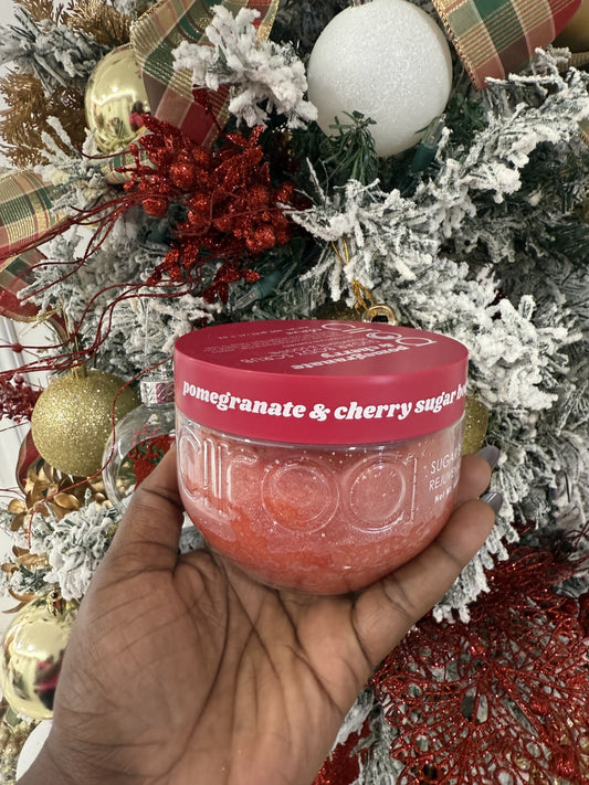 Ciroa Pomegranate & Cherry Sugar Body Scrub- 21.1 oz