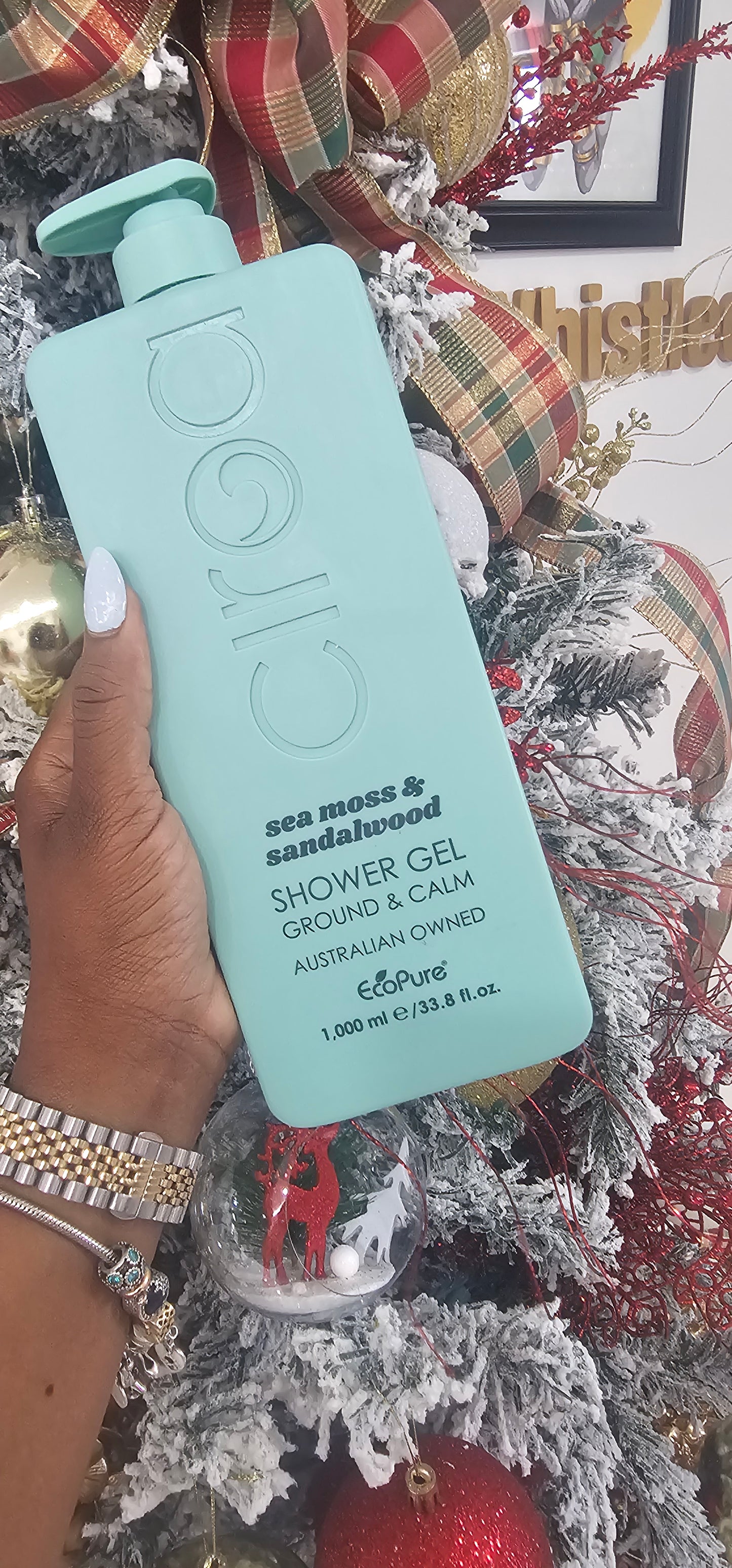 Ciroa Sea Moss & Sandalwood Shower Gel- (Australian Owned) 33.8 FL OZ