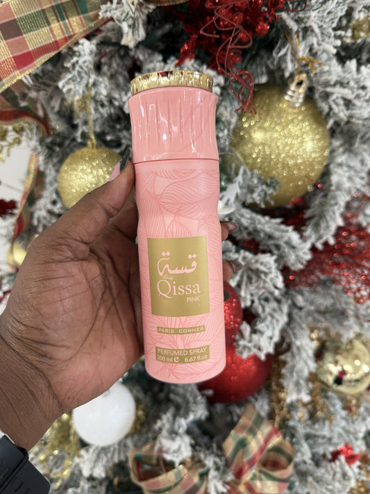 Paris Corner Qissa Pink Perfumed Spray- 6.67 FL OZ