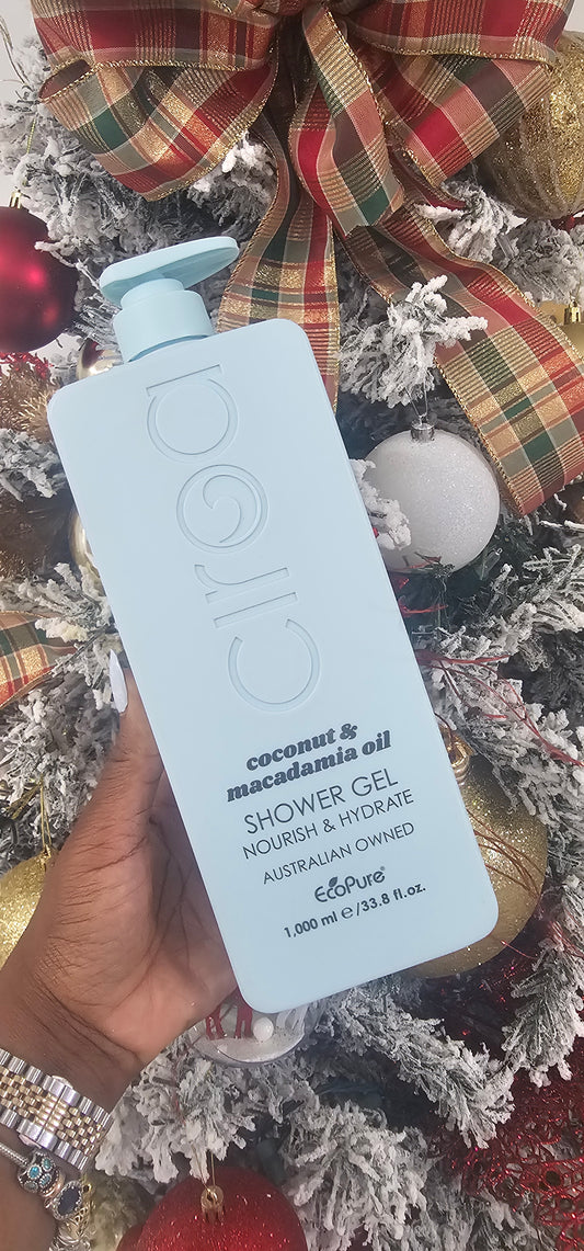 Ciroa Coconut & Macadamia Oil Shower Gel- ( Australian Owned) 33.8 FL OZ