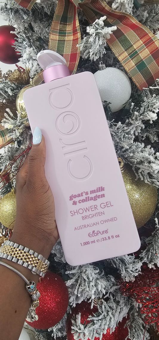 Ciroa Goat's Milk & Collagen Shower Gel- (Australian Owned) 33.8 FL OZ