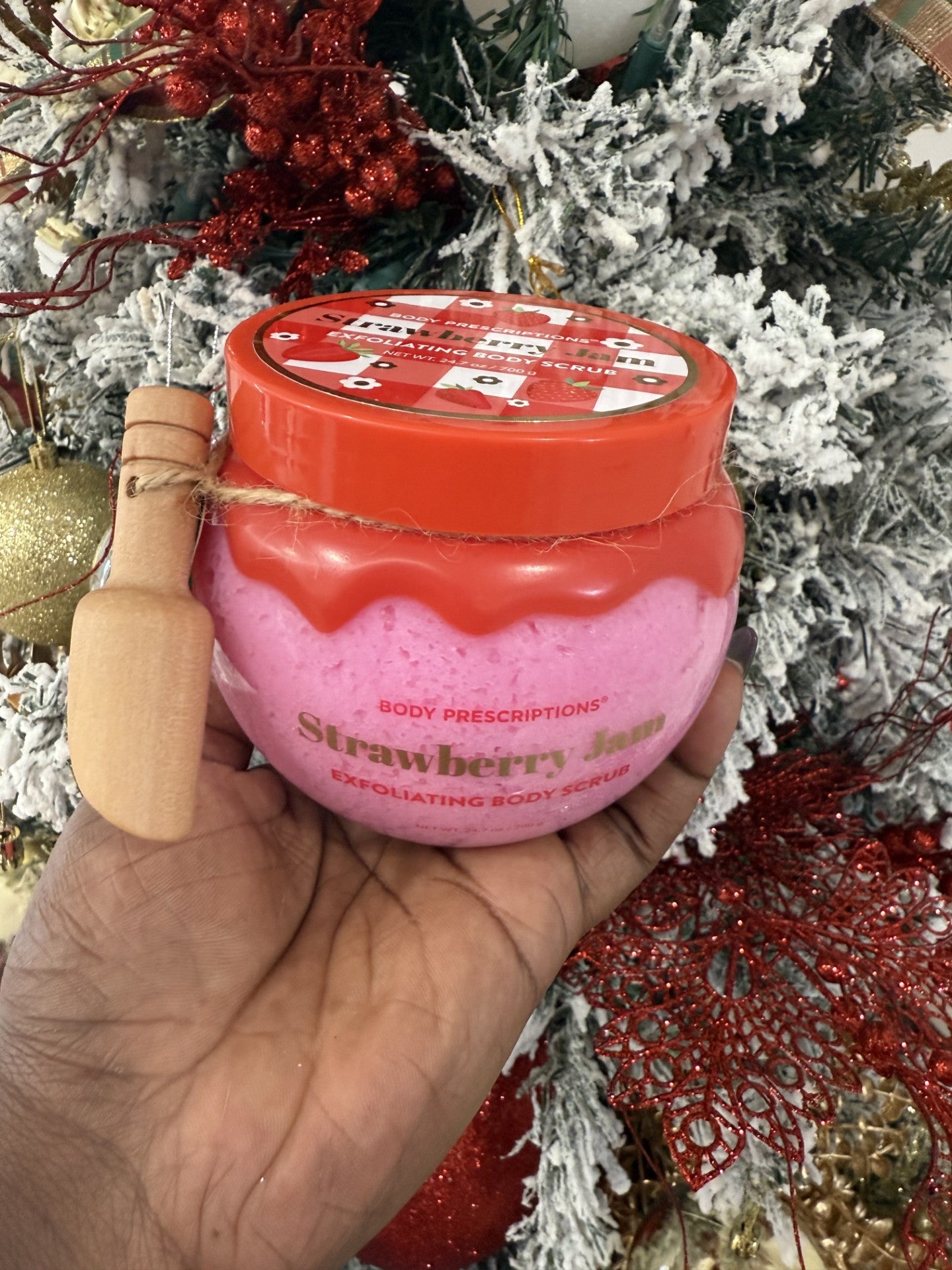 Body Prescriptions Strawberry Jam Exfoliating Body Scrub- 24.7 oz