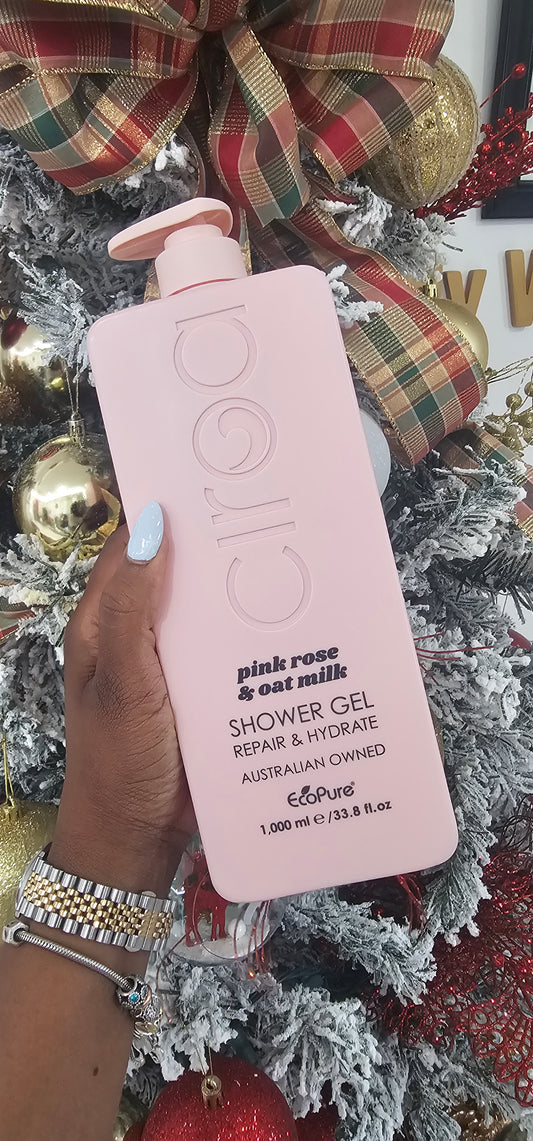 Ciroa Pink Rose & Oat Milk Shower Gel- ( Australian Owned)