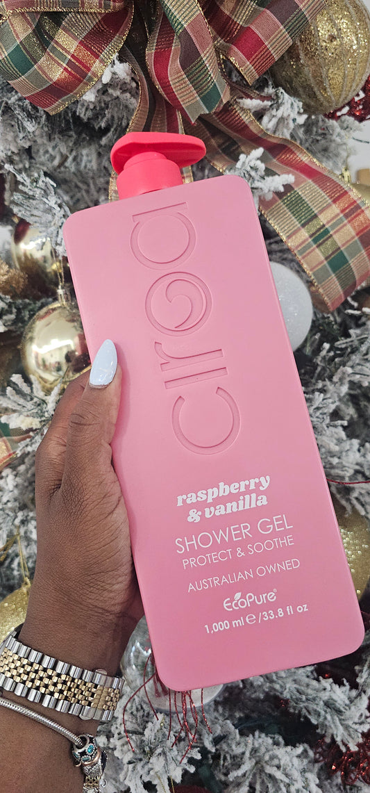 Ciroa Rasberry & Vanilla Shower Gel- (Australian Owned) 33.8 FL OZ