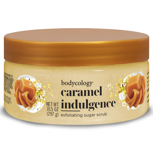 Bodycology Caramel Indulgence Exfoliating Sugar Scrub 10.5 oz
