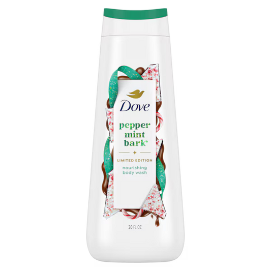 Dove Peppermint Bark Limited Edition Body Wash- 20 FL OZ