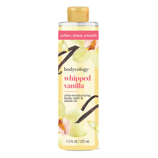 Bodycology Whipped Vanilla Body, Bath & Shave Oil 7.5 fl oz