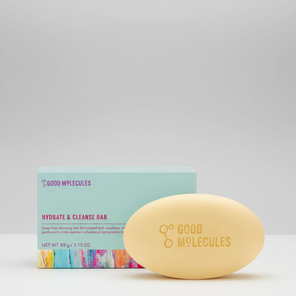 Good Molecules Hydrate & Cleanse Bar- 3.15 oz