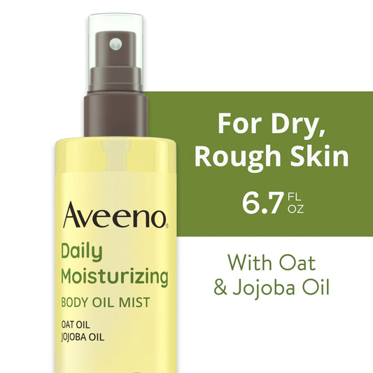 Aveeno Daily Moisturizing Body Oil Mist with Oat Oil, 6.7 fl. oz
