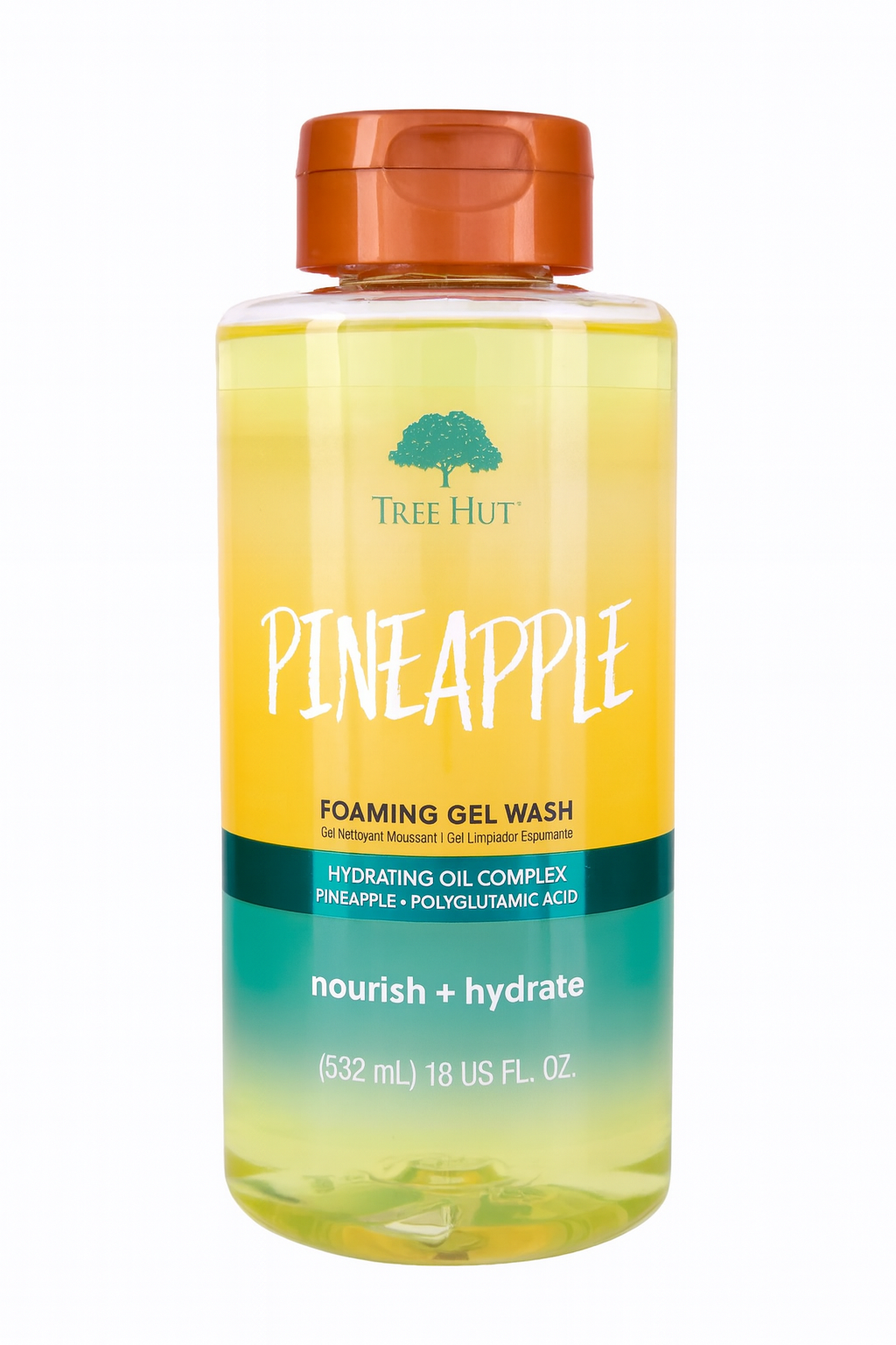 Tree Hut - Pineapple foaming gel wash