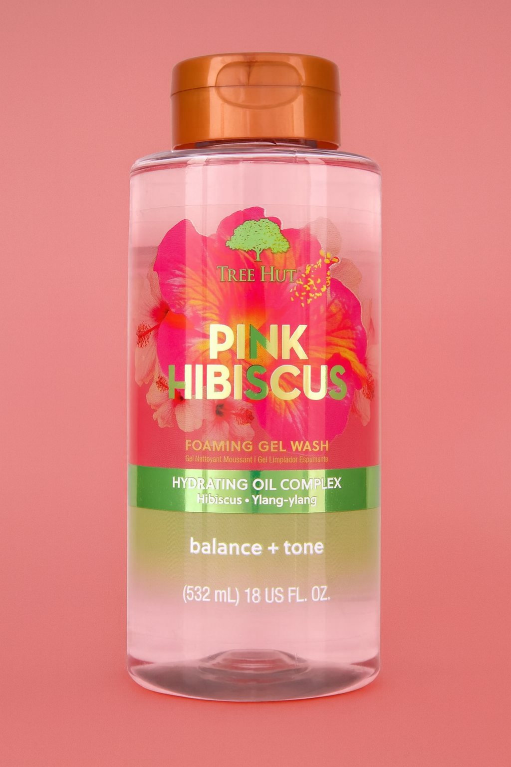 Tree Hut - Pink Hibiscus