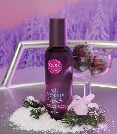 EOS Frosted Plum & Amber Body Mist
