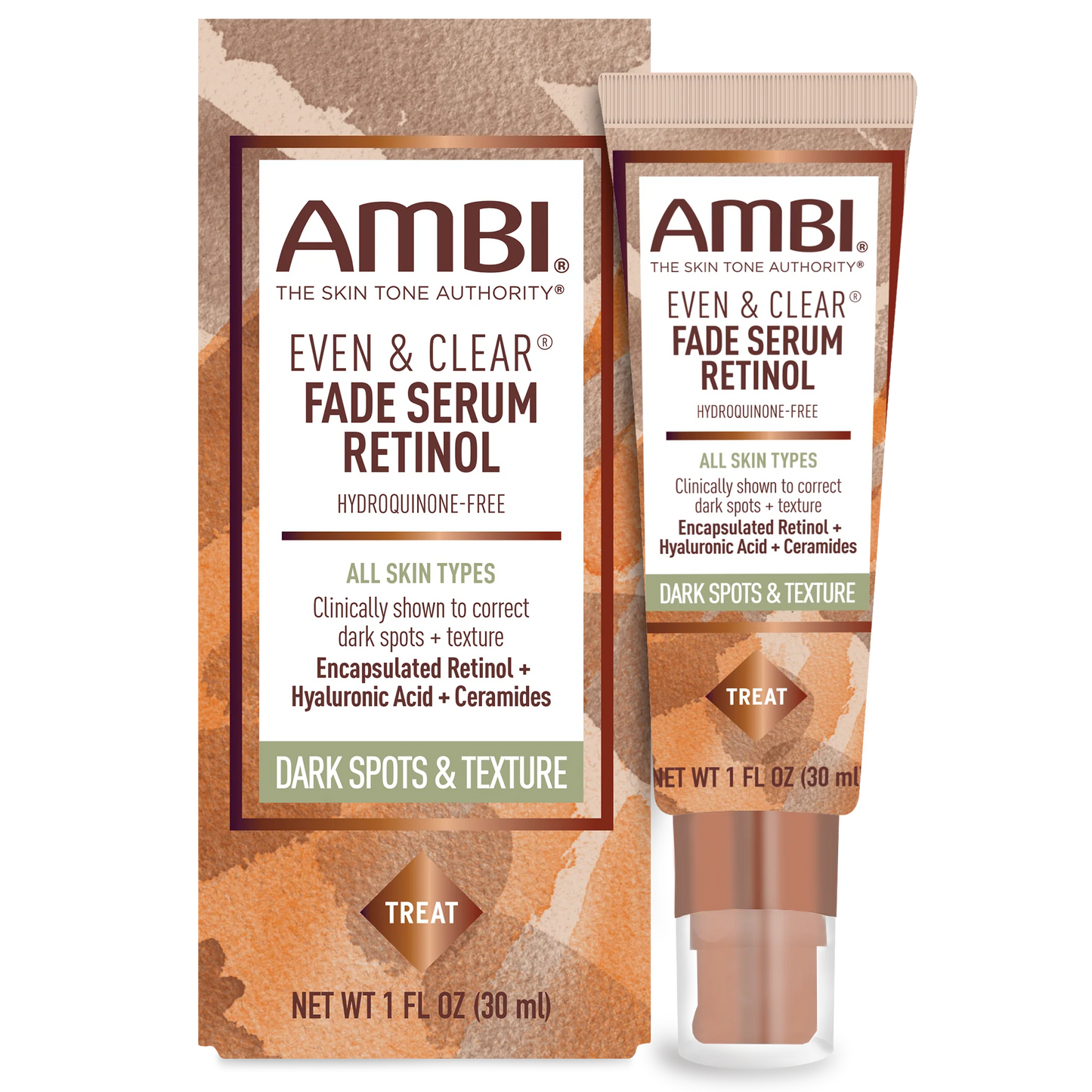 Ambi Even & Clear Fade Serum Retinol- 1 fl oz
