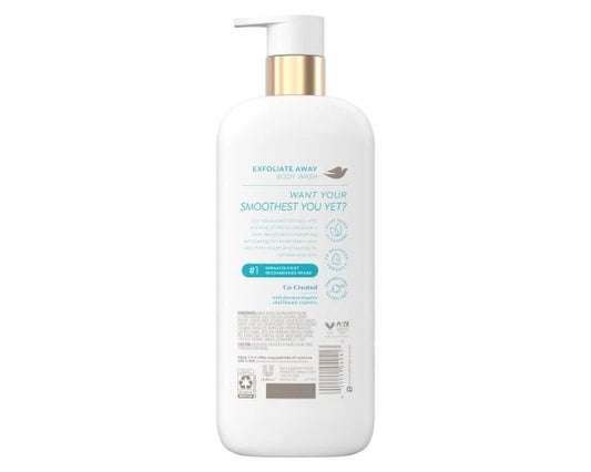 Dove Exfoliate Away Body Wash- 18.5 fl oz