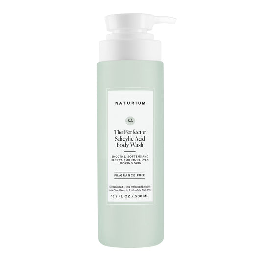 Naturium The Perfector Salicylic Acid Body Wash, Gentle & Smoothing Cleanser, 16.9 fl oz