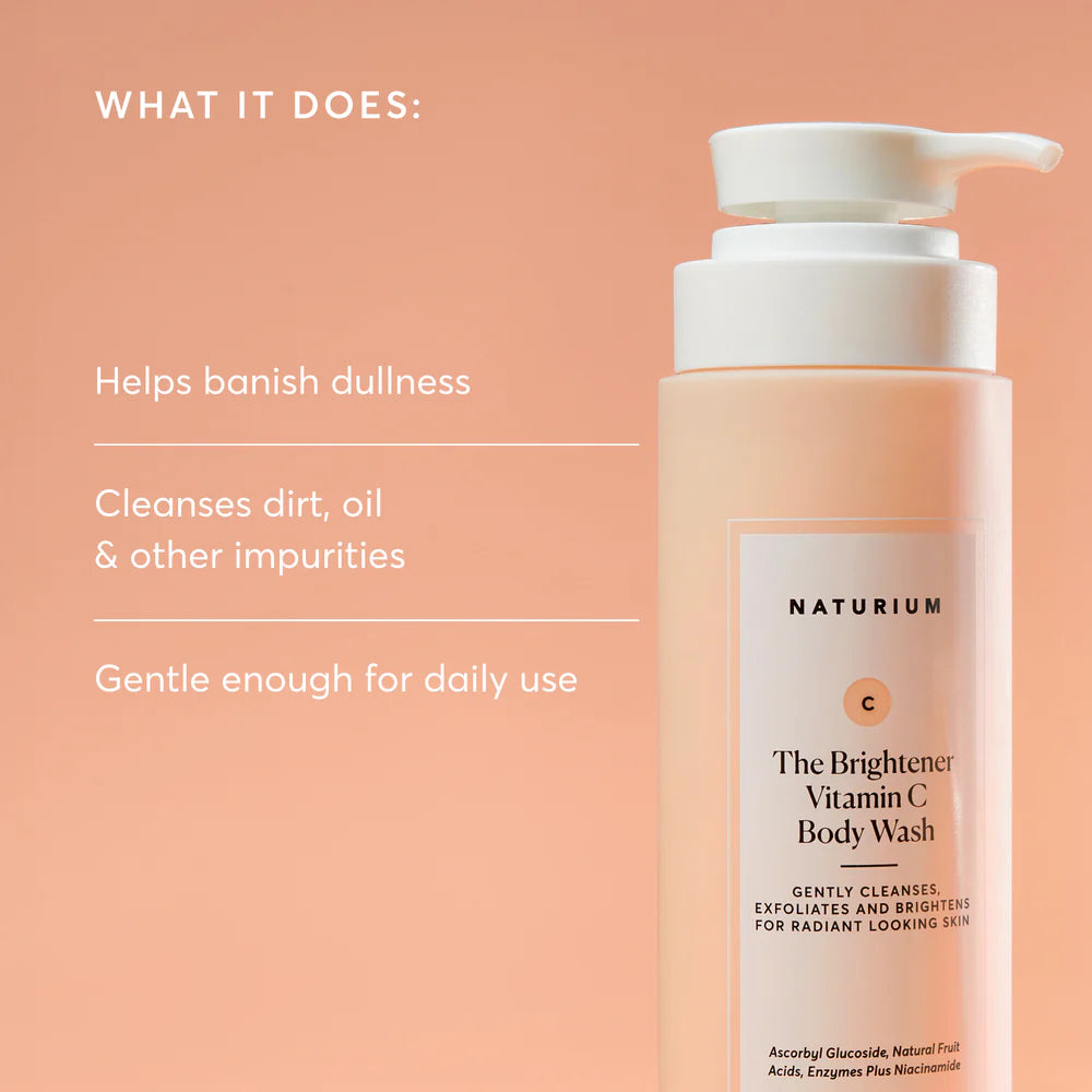 Naturium The Brightener Vitamin C Brightening Body Wash