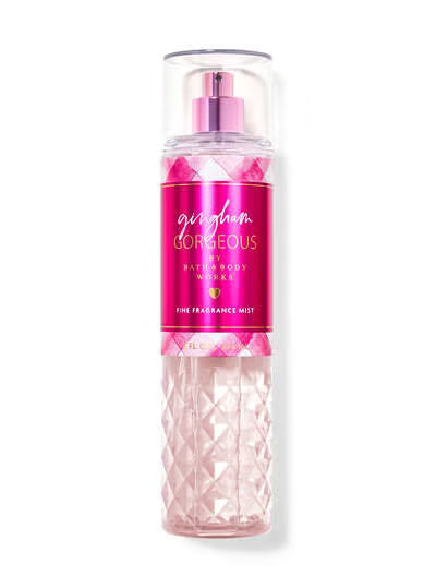 Bath & Body Works Gingham Gorgeous Body Cream 8 oz & Fine Fragrance Mist 8 fl oz