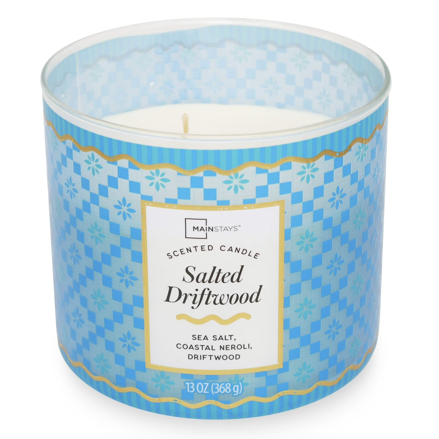 Manstays salted driftwood scented candle