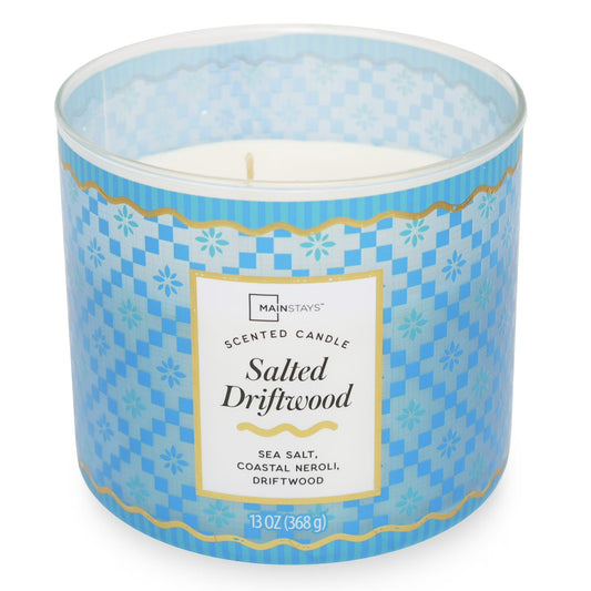Manstays salted driftwood scented candle
