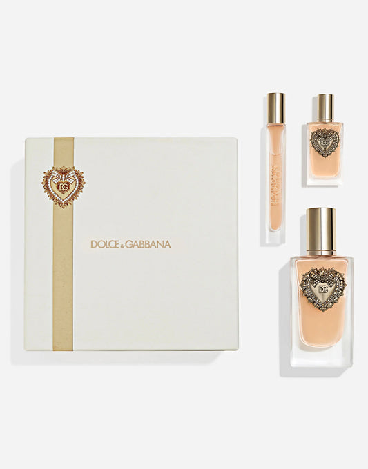 Dolce & Gabbana Devotional Ladies 3 Pcs Set- 3.4 EDP/ 10 ML EDP/ 5ML EDP Display Box