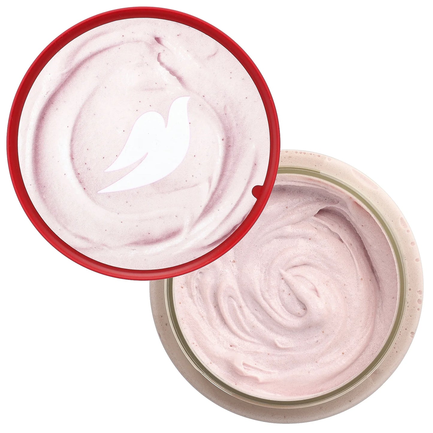 Dove Body Scrub, Crushed Cherries & Chia Milk, 15 oz