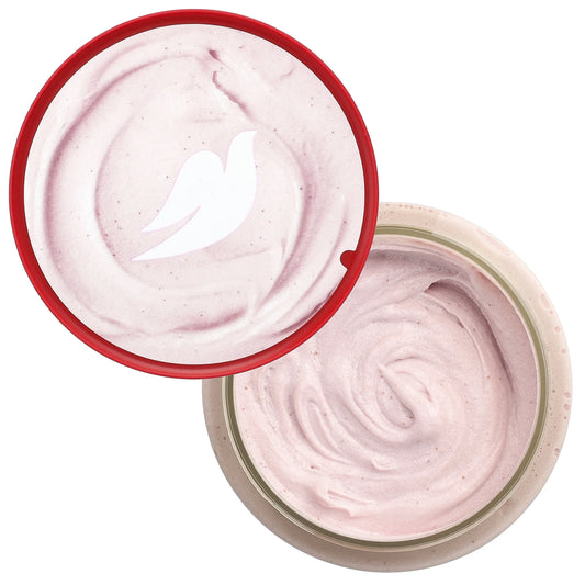 Dove Body Scrub, Crushed Cherries & Chia Milk, 15 oz