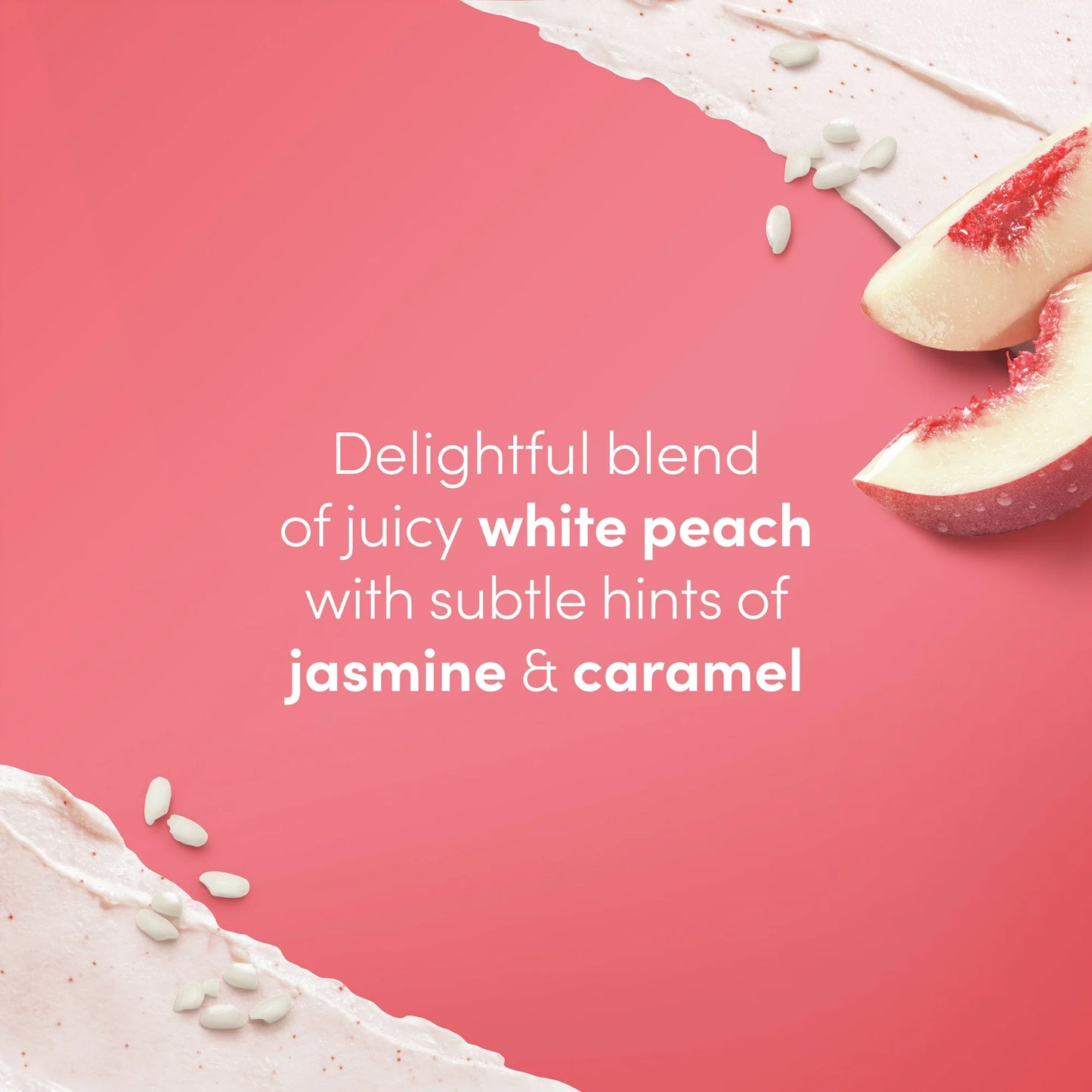 Dove Exfoliating Body Scrub for Women Peach, 15 oz