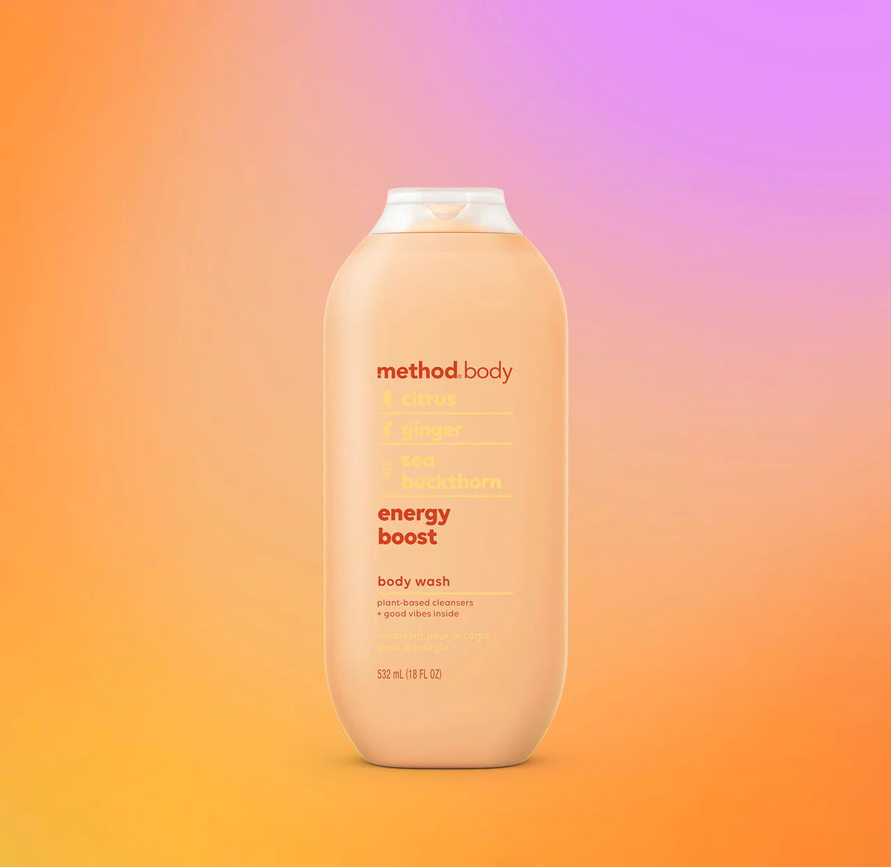 Method Body Wash - Energy Boost - 18 Fl Oz