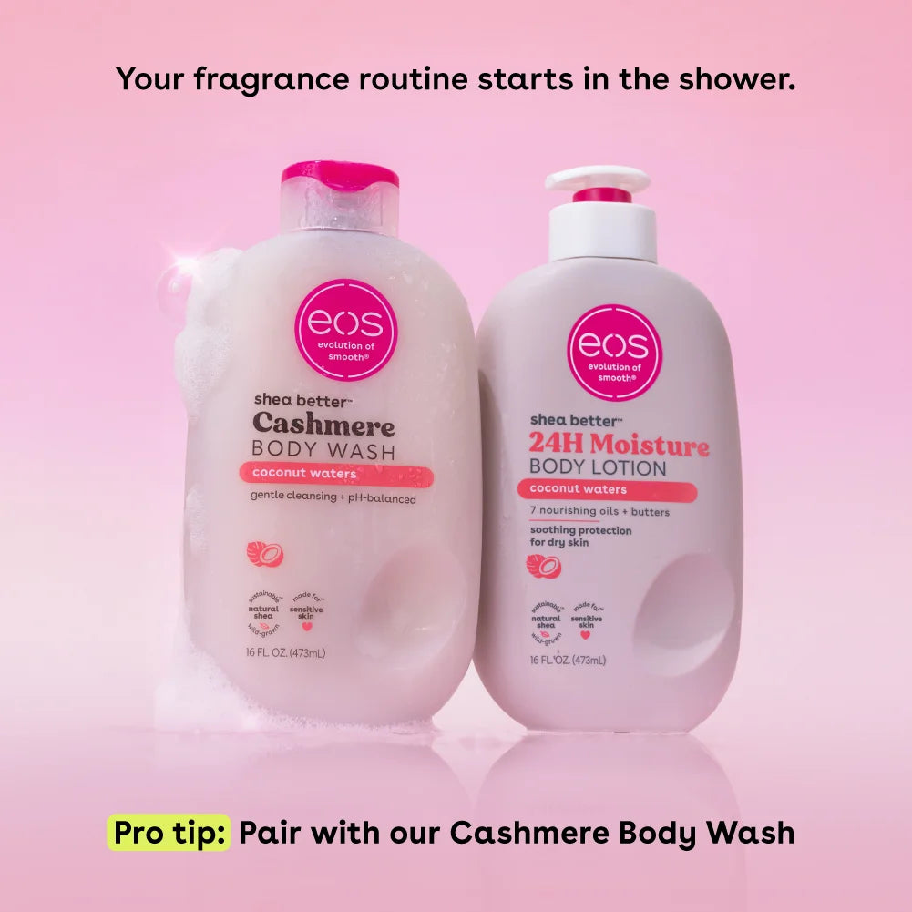 Eos Shea Better Body Lotion - Coconut Waters, Made for Dryness, 16 fl oz.