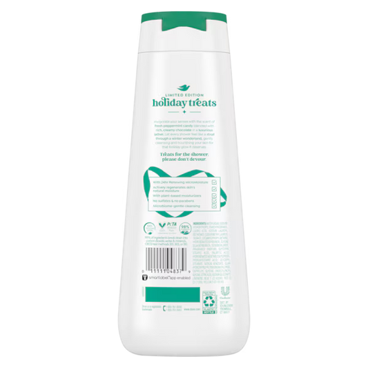 Dove Peppermint Bark Limited Edition Body Wash- 20 FL OZ