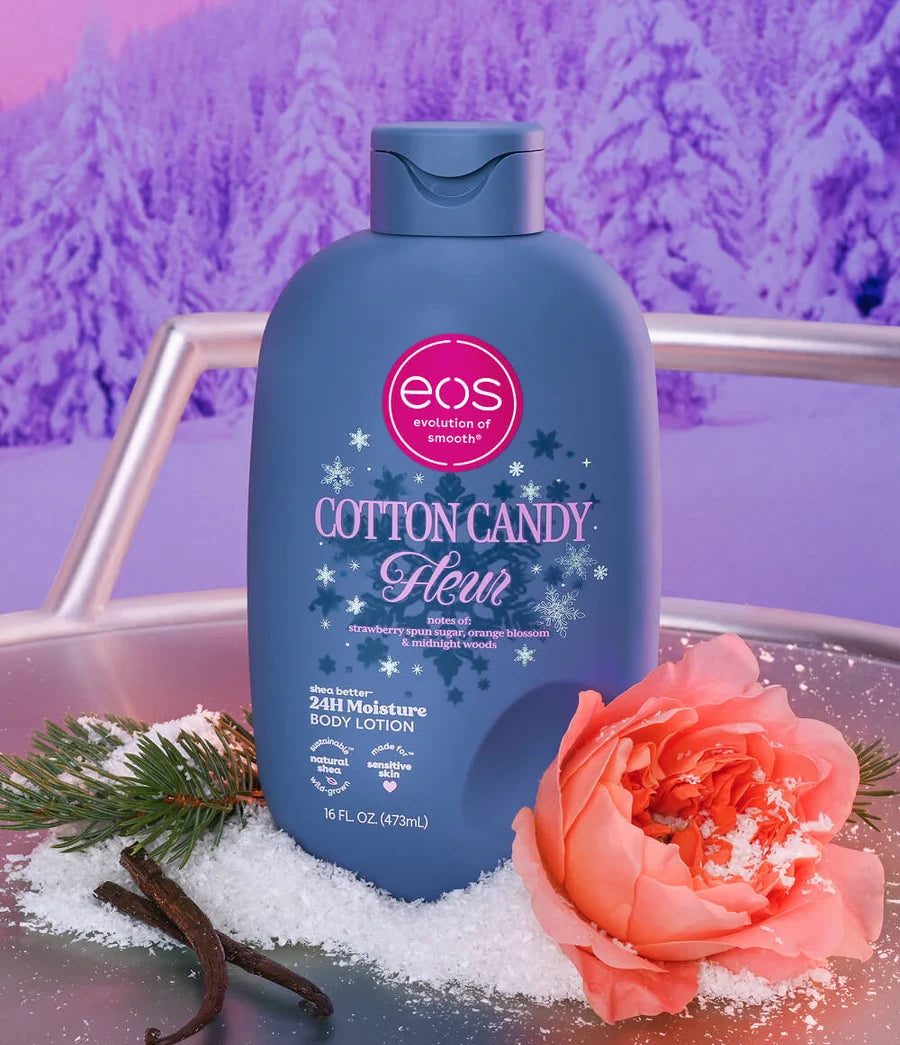 eos Cotton Candy Fleur body lotion