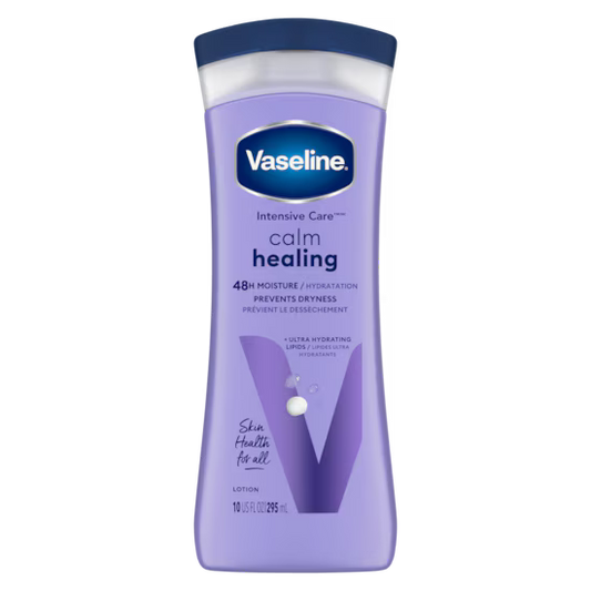 Vaseline Calm Healing 48H Moisture- 10 fl oz