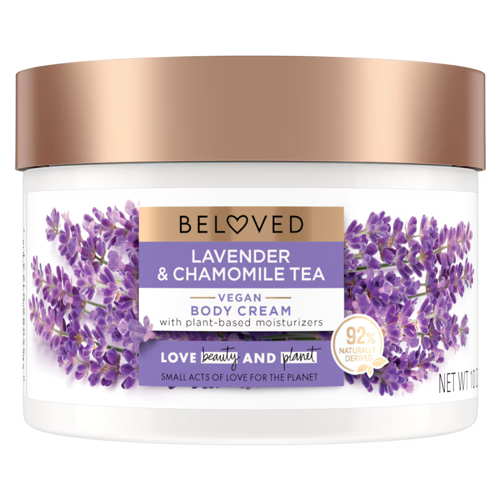 Beloved Lavender & Chamomile Body Cream (Vegan)- 10 oz