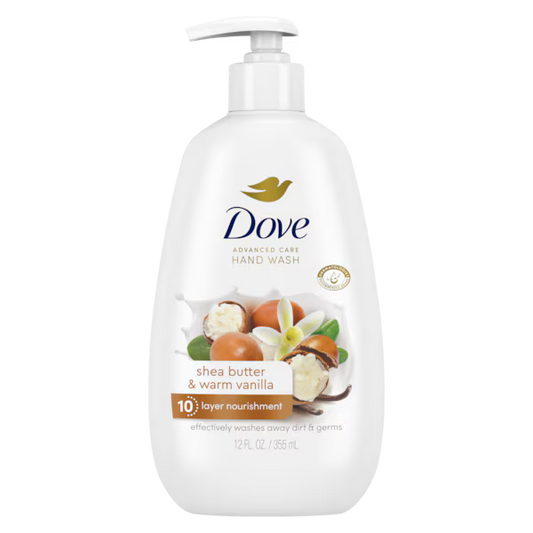 Dove Shea Butter & Warm Vanilla Hand Wash- 12 fl oz
