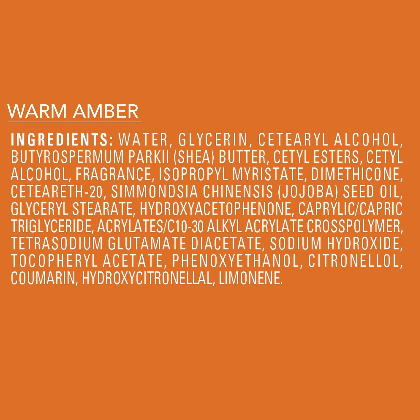 Jergens Shea Fusion Warm Amber Scented Body Lotion, Moisturizer for Dry Skin, 14 fl oz