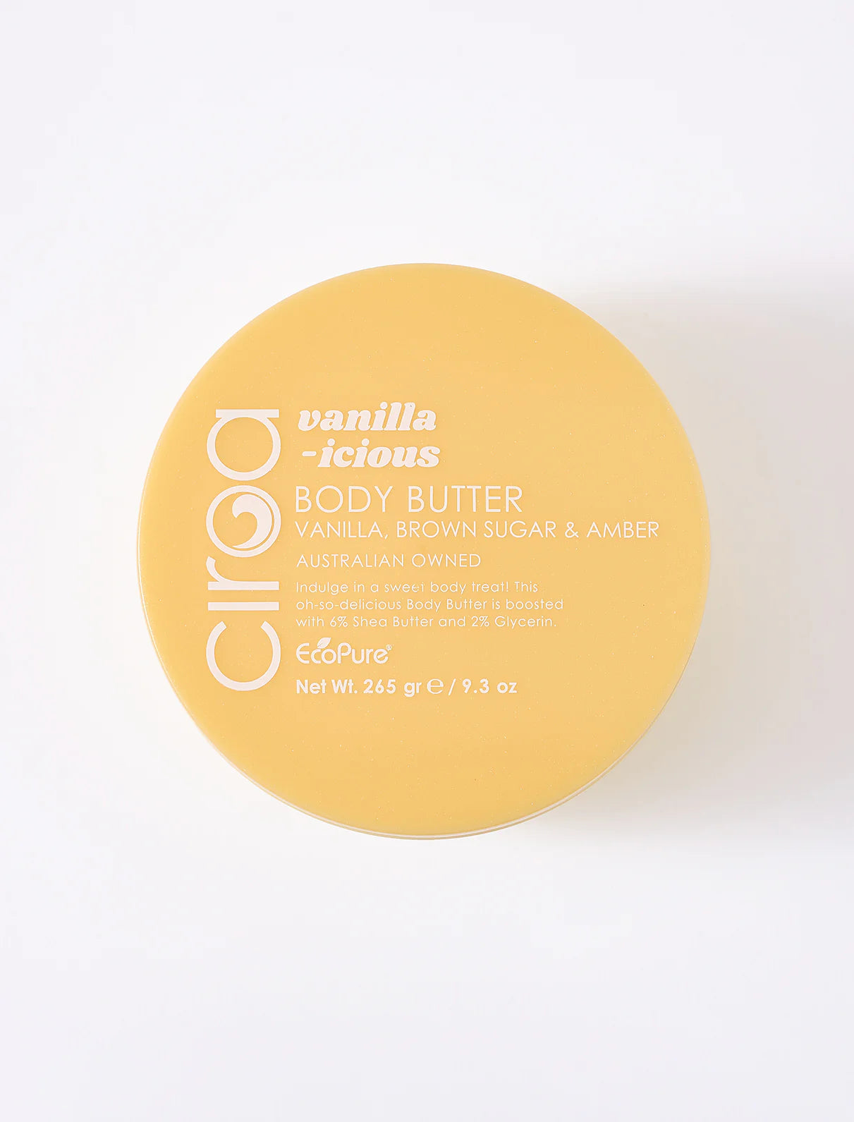 Ciroa Vanilla-icious Glow Body Butter- ( Australian Owned) 15.8 OZ